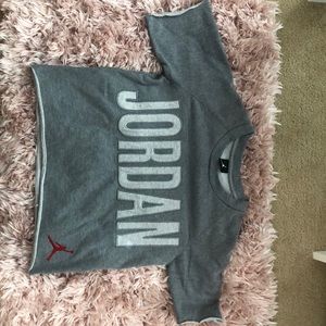 Cropped Jordan t-shirt